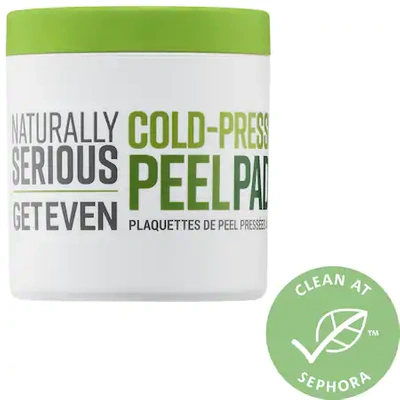 Shop Naturally Serious Get Even Cold-pressed Peel Pads 60 Pads
