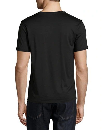 Shop Theory New Clay Plaito V-neck T-shirt In Black