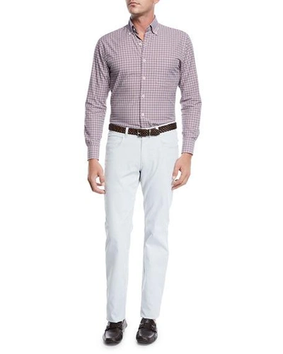 Peter Millar Eb66 Regular Fit Performance Pants In Gray