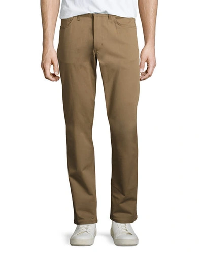 Shop Theory Haydin Stretch Cotton Pant In Brae