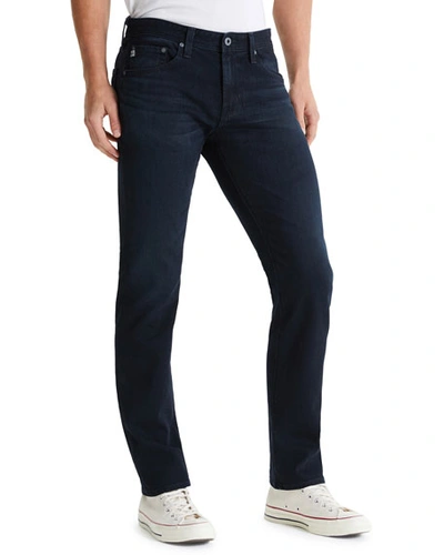 Ag Graduate Faded Stretch Slim-straight Jeans In Bundled