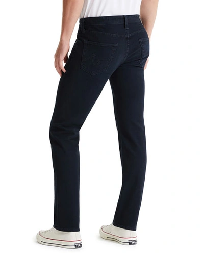 Ag Graduate Faded Stretch Slim-straight Jeans In Bundled