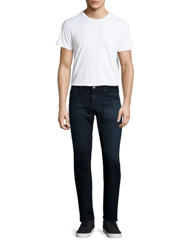 Ag Graduate Faded Stretch Slim-straight Jeans In Bundled