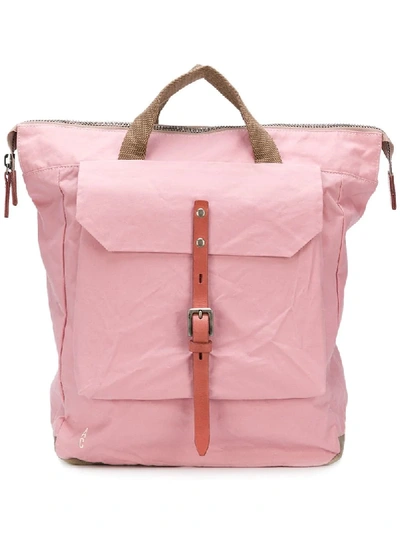 Shop Ally Capellino Front Patch Pocket Backpack In Pink