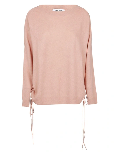 Shop P.a.r.o.s.h Drawstring Sweater In Pink