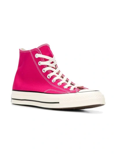 Shop Converse Chuck 70 Hi-top Sneakers In Pink