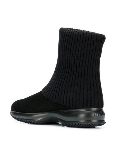 Shop Hogan Interactive Boots In Black