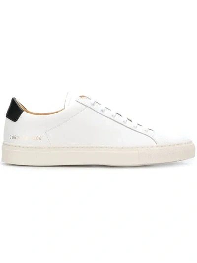 Achilles contrast heel sneakers