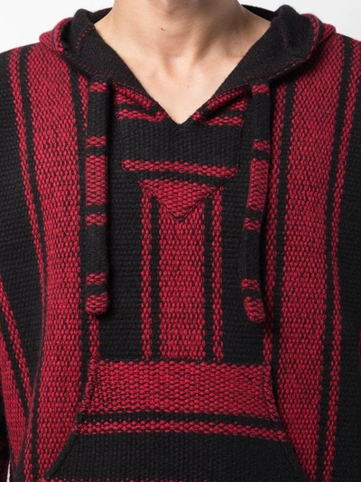 Shop Adaptation Baja Striped Hooded Sweater
