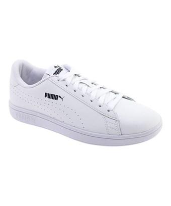 puma perforated leather sneakers