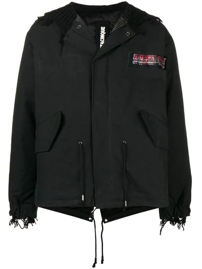 Shop As65 Hybrid Hoodie Jacket - Black