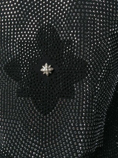 Shop John Richmond Embellished Sweatshirt - Black