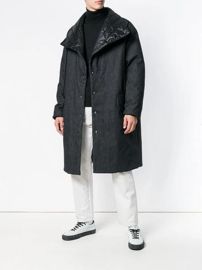 quilted lining coat