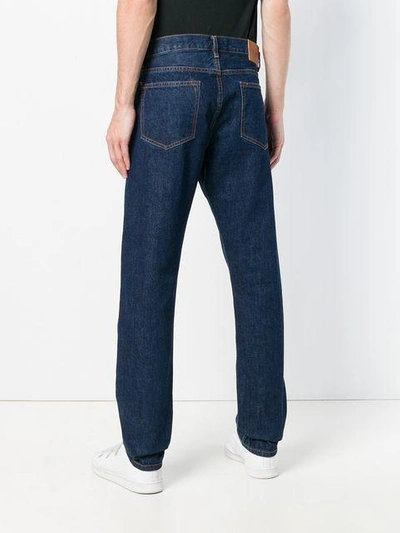 Shop Han Kjobenhavn Classic Denim Jeans In Blue