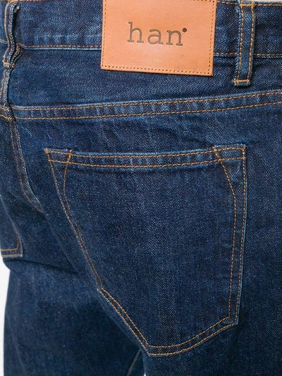 Shop Han Kjobenhavn Classic Denim Jeans In Blue