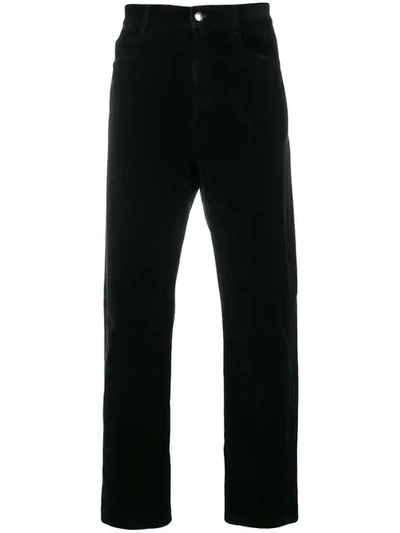Shop Mcq By Alexander Mcqueen Straight Leg Classic Jeans In Black