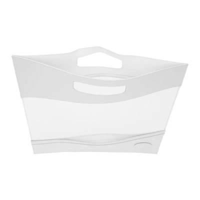 Shop Ribeyron White Leather And Vinyl Tote In Off White