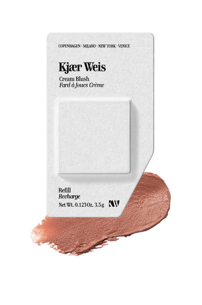 Shop Kjaer Weis Cream Blush Refill In Desired Glow