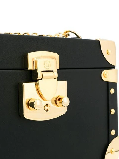 Shop Luis Negri Bauletto Crossbody Box Bag - Black