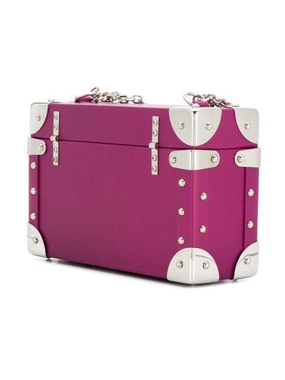 Shop Luis Negri Bauletto Crossbody Box Bag - Pink