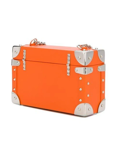 Shop Luis Negri Bauletto Crossbody Box Bag In Orange