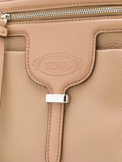 Shop Tod's Thea Small Crossbody Bag - Neutrals