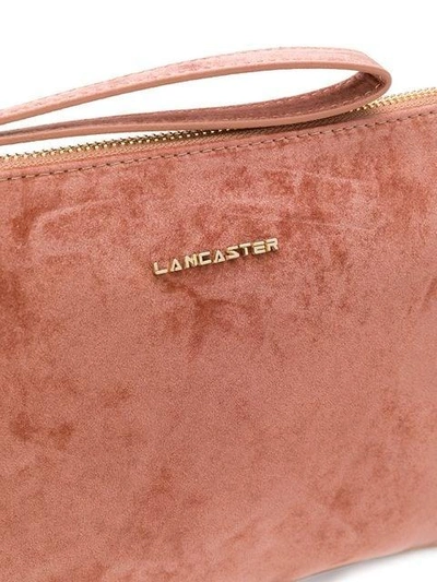 Shop Lancaster Zipped Clutch - Pink