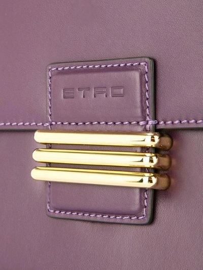 Shop Etro Rainbow Shoulder Bag In Pink