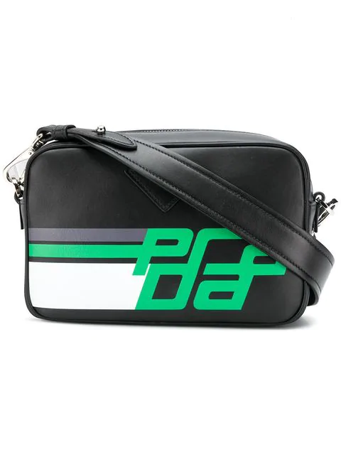 prada logo crossbody bag