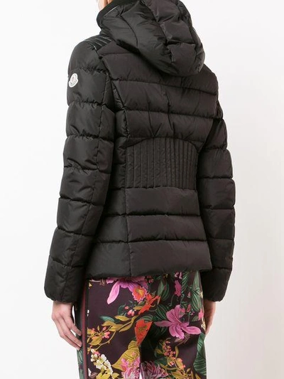 Shop Moncler 'tetras' Daunenjacke In Black