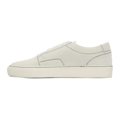 Shop Common Projects White Suede Skate Low Sneakers In 0506 White