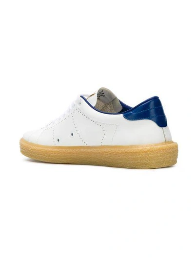 Shop Golden Goose Tennis Sneakers In White