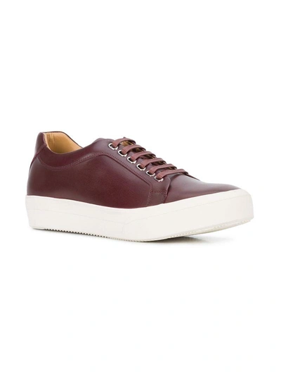 Shop Armando Cabral Broome Sneakers In Red