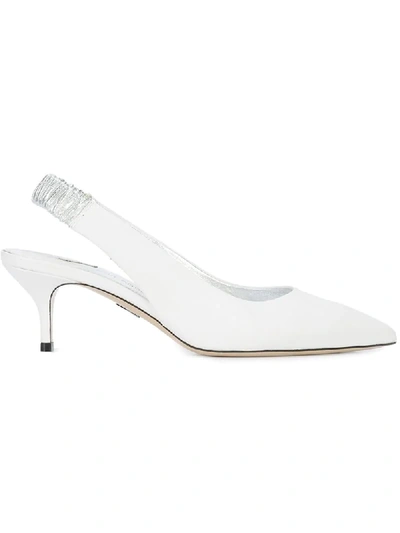 Shop Paul Andrew Slingback Pumps In White