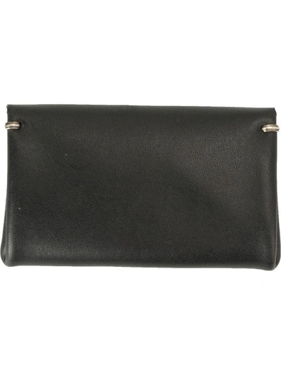 Shop Werkstatt:münchen Flap Wallet In Black