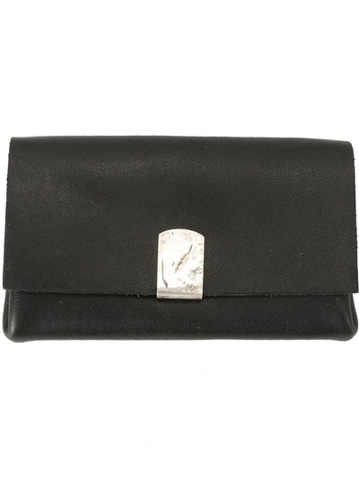 Shop Werkstatt:münchen Flap Wallet In Black