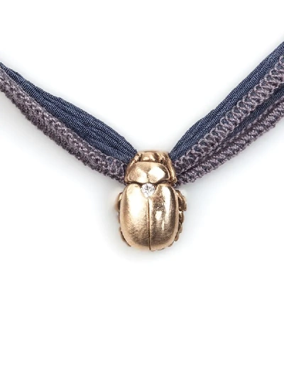 Shop Catherine Michiels 'mini Beetle' Pendant - Farfetch In Metallic