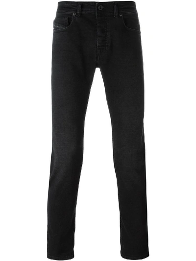 Shop Diesel Black Gold 'type 2512' Jeans In Black