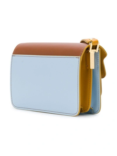 Shop Marni Trunk Shoulder Bag In Multicolour