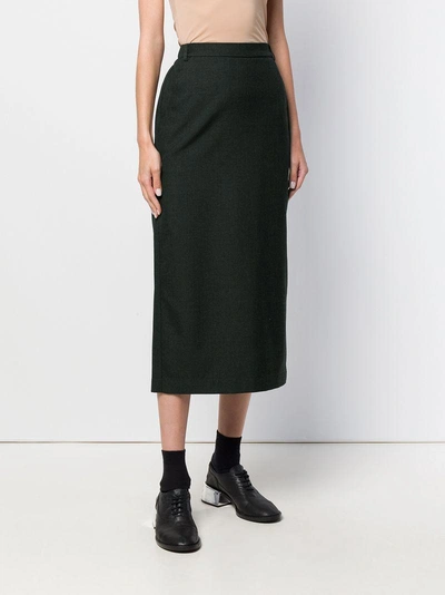 Shop Aspesi High Waisted Skirt - Grey