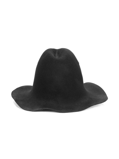 Shop Reinhard Plank 'spaventa' Hat In Black