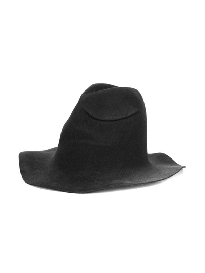 Shop Reinhard Plank 'spaventa' Hat In Black