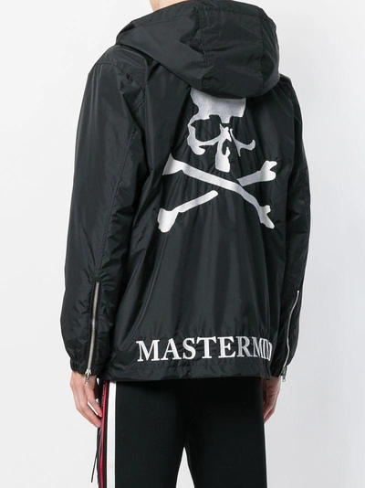 Shop Mastermind Japan Skull And Crossbone Hooded Jacket