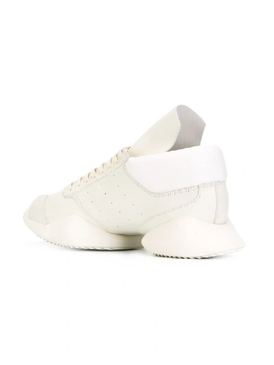 Shop Rick Owens X Adidas 'ro Runner' Sneakers In White