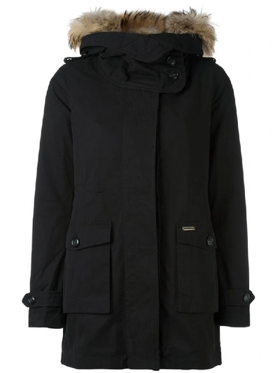 Shop Woolrich 'scarlett' Eskimo Jacket In Black