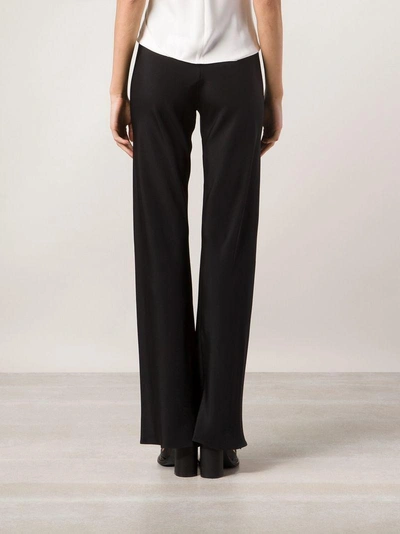 Peter Cohen Straight Trousers In Black