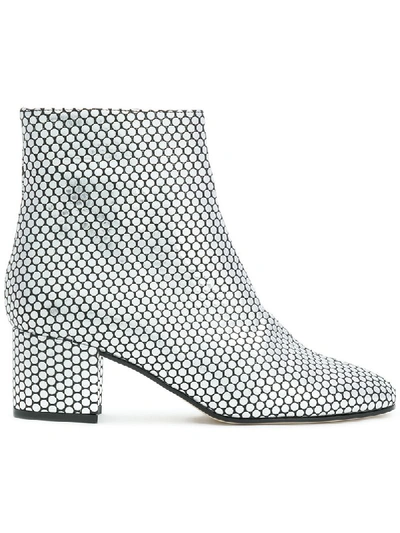 Shop Marc Ellis 'argento' High Ankle Boots