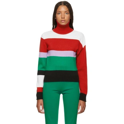 Shop Anton Belinskiy Multicolor Striped Sweater