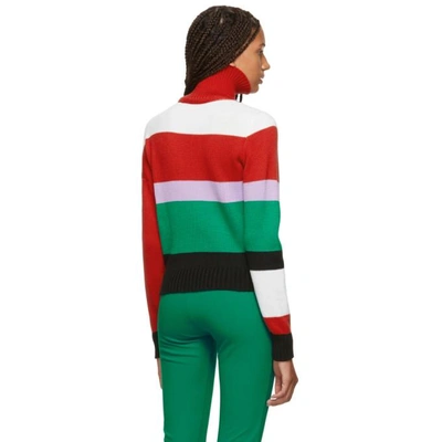 Shop Anton Belinskiy Multicolor Striped Sweater