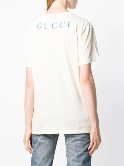Shop Gucci Oversize Paramount T-shirt